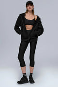 Renown Heavy Weight Full Zip Hoodie - Black