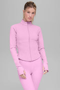 Airbrush Corset Full Zip Jacket - Candy Heart Pink