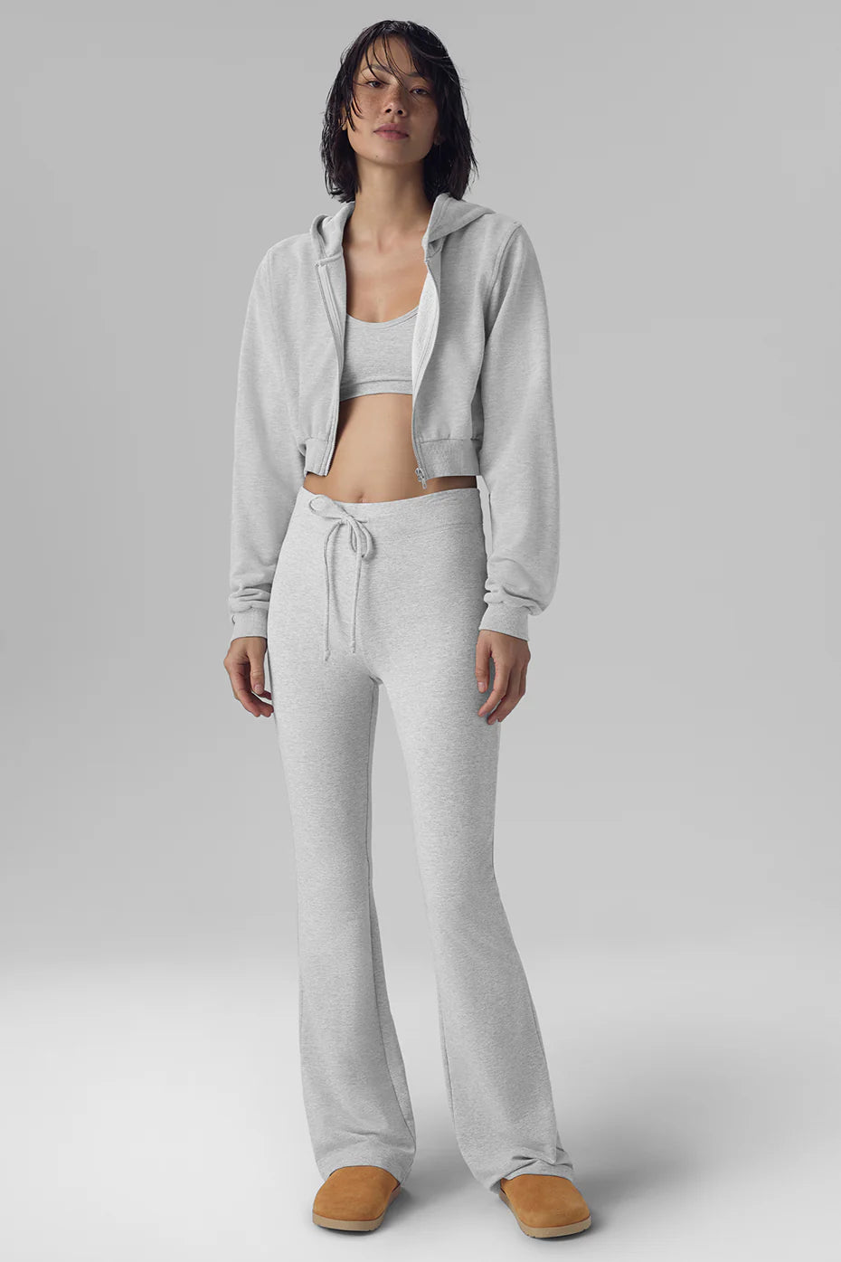 Sway Bootcut Sweatpant - Athletic Heather Grey